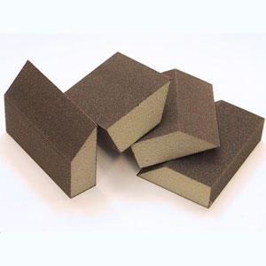 шлифовка металла губки Flexifoam Angle Block