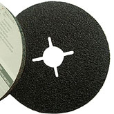 Фибровый шлифовальный диск D = 125мм P120